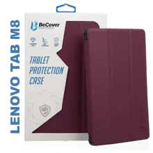 Аксесуар для планшетних ПК BeCover Smart Case Red Wine для Lenovo Tab M8 TB-8505/TB-8705/M8 TB-8506 (3rd Gen) (705982): Колір бордовий