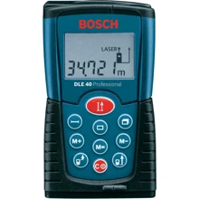Лазерний далекомір Bosch DLE 40 Professional (0601016300): Тип Лазерный