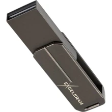 USB-флешка eXceleram 64GB U3 Series USB 2.0 Dark (EXP2U2U3D64): Стандарт USB USB 2.0