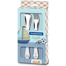 TRAMONTINA BABY Le Petit blue X2 пр.стол.приборов: Наименование Детский набор столовых приборов