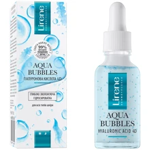 Lirene Aqua Bubbles Hyaluronic Acid 4D Deeply Moisturizing Hydroserum Гидро-Сыворотка для лица 30 ml: Пол Для женщин