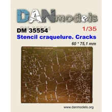 Фототравление DAN models Трафарет (трещины) (DAN35554): Производитель DAN models