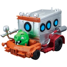 Машинка моторизована MAISTO з гонщиком Angry Birds (Зелений порося) (82502-1): Виробник Maisto
