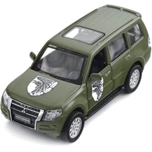 Автомодель TechnoDrive серии Шевроны Героев - Mitsubishi Pajero 4WD Tubro - 93 ОМБр (250283M): Тип Готовая модель