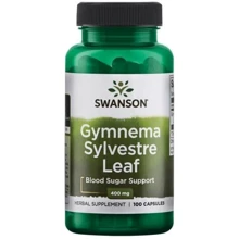 Swanson Gymnema Sylvestre Leaf 400 mg Джімнема Сильвестра 100 капсул: Форма випуску капсули