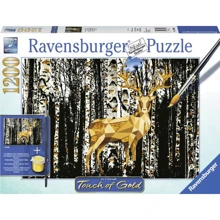 Пазл Ravensburger Олень в березовому лісі 1200 елементів (RSV-199365): Виробник Ravensburger
