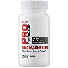 GNC Pro ZMA Complex Zinc Magnesium Amino Для спокойного сна и расслабления 60 capsules: Форма выпуска Капсулы