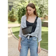 Женская поясная сумка Sambag Tirso MSH серая (80111009): Пол Женский