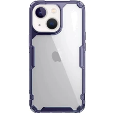 Чехол для iPhone Nillkin Nature Pro Series Dark Purple/Clear for iPhone 13 / 14: Цвет фиолетовый