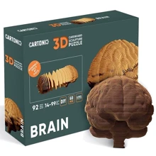 Картонний конструктор Cartonic 3D Puzzle BRAIN: Вид наука и техника
