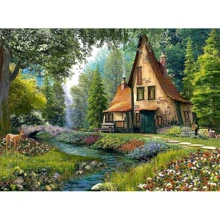 Пазлы Castorland 2000 Старый дом в лесу C-200634: Производитель CASTORLAND