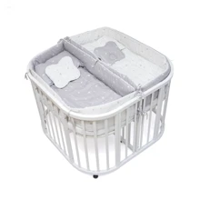 Постельный комплект для двойни Twins Starlet grey 14 элементов (4000-TW-10): Тип постельный комплект