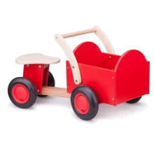 Велосипед-перевізник New Classic Toys дерев'яний червоний 11400: Тип каталка