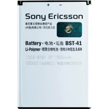 Аккумулятор Sony Ericsson 1450mAh (BST-41) for Sony Ericsson MT25: Производитель Sony Ericsson