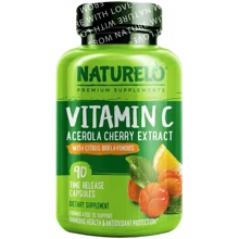 Naturelo Vitamin C Acerola Cherry Extract with Citrus Bioflavonoids Вітамін C Екстракт вишні Ацерола з цитрусовими біофлавоноїдами 90 капсул: Тип Витамин C