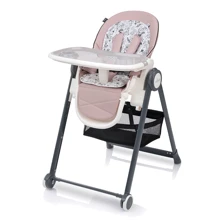 Стульчик для кормления Baby Design PENNE 08 PINK: Тип классический стульчик