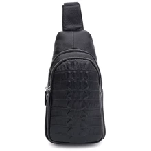 Чоловіча сумка-слінг Keizer чорна (K1616bl-black): Стать Мужской