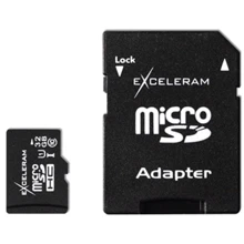 Карта пам'яті eXceleram 32GB microSDHC Class 10 UHS-I + adapter (MSD3210A): Тип карти microSDHC