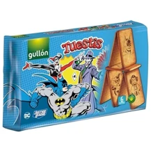 Печиво Gullon Tuestis Justice League (ліга справедливості), 400г: Вага нетто 400 г