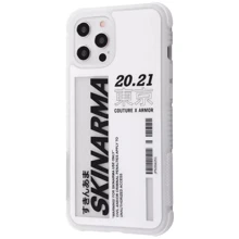 Чехол для iPhone SkinArma Garusu TPU+PC Case White for iPhone 12 Pro Max: Цвет белый