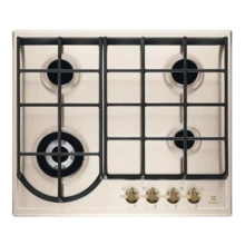 Варочная поверхность газовая Electrolux EGH6343RON: Расположение панели спереди