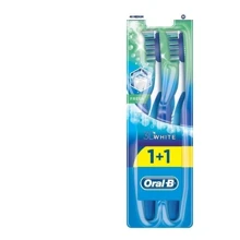 Oral-B Зубная щетка 3D White Свежесть 40 2 шт.: Вид Обычная