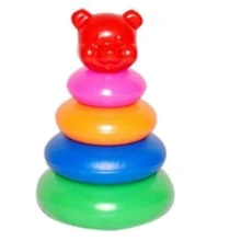 Іграшка розвиваюча M Toys Пірамідка №1 4 кільця 06011: Тип пирамидка