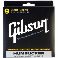 Струна для гитар Струны для электрогитар GIBSON SEG-SA9 HUMBUCKER SPECIAL ALLOY .009-.042: Тип Комплект струн