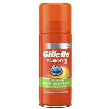 Gillette Fusion 5 Ultra Sensitive Shave Gel 75 ml Гель для бритья для чувствительной кожи: Объем, мл 75