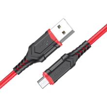 Кабель Borofone USB Cable to USB-C 1m Red (BX67): Тип USB Cable - USB-C
