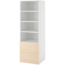 Стеллаж ІКЕА SMÅSTAD / PLATSA 60х57х181 см с 2 ящиками (094.832.87): undefined undefined