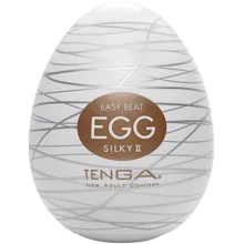 Мастурбатор-яйце Tenga Egg Silky II з рельєфом у вигляді павутини: Для кого Для чоловіків