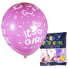 Воздушный шар Набор шариков Pelican 50 шт. 30 см - It's girl розовый (1250-510): undefined undefined