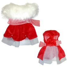 Платье для собак Monkey Daze Santa Dress размер XS красное (37809): Тип Платья