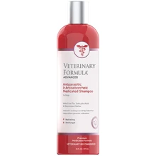 Лечебный шампунь Veterinary Formula Advanced Antiparasitic & Antiseborrheic Shampoo для собак с дегтем, серой, салициловой кислотой 473 мл (53953): Тип средства Шампуни