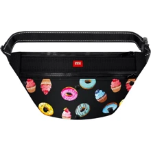 Поясная сумка WAUDOG Textile для корма и аксесcуаров рисунок Пончики размер 33x17x10 см черная: Производитель WAUDOG