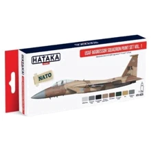 Набір фарб Hataka Hobby Ескадрилья "Агресор" ВПС США ч.1, 6 шт.: Виробник Hataka Hobby