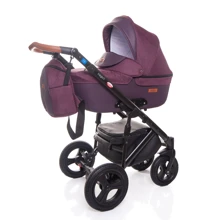 Универсальная коляска 2-в-1 Broco Capri textile burgundy: Тип коляски универсальная коляска (2-в-1)