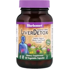 Bluebonnet Nutrition, Targeted Choice, Liver Detox, 30 Vegetable Capsules (2020): Форма выпуска Капсулы