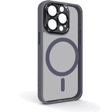 Чехол для iPhone ArmorStandart Unit Case Magsafe SE Titanium Grey for iPhone 15 Pro (ARM75380): Цвет серый