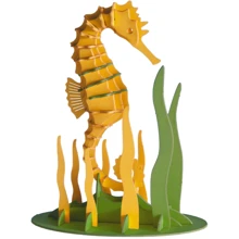 Морський коник Sea Horse Fridolin 3D модель: Вид Флора і фауна