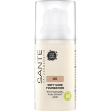 Sante Soft Care Foundation БИО-Основа под макияж с гиалуроновой кислотой №5 Cool Beige 30ml: Вид База под макияж
