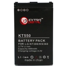 Аккумулятор ExtraDigital 600mAh (BML6242) for LG KF300: Производитель ExtraDigital