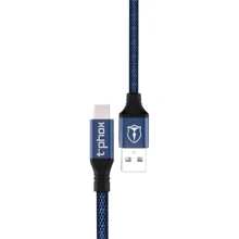 Кабель T-PHOX USB Cable to USB-C Speed 1.2m Blue (T-C810 Blue): Тип USB Cable - USB-C