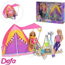 Кукла Defa Lucy Go Camping шарнирная, палатка, щенок 30 см (8498): Возраст от 3 лет