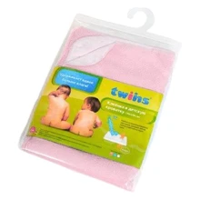 Пелюшка непромокаючий 70х100см TWINS Ceratka Pink: undefined undefined