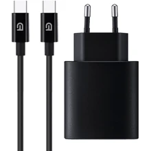 Зарядний пристрій ArmorStandart Wall Charger ABMHJ83 20W USB-C з USB-C до USB-C Cable Black (ARM77723): Особливості Power Delivery (PD), USB-C