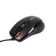 Мышь A4tech X-718BK black: Интерфейс подключения проводная USB
