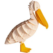 Пелікан Pelican Fridolin 3D модель: Вид Флора і фауна