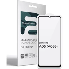 Аксессуар для смартфона Armorstandart Tempered Glass Full Glue HD Black for Samsung A055 Galaxy A05 (ARM71791): Совместимость Samsung A055 Galaxy A05
